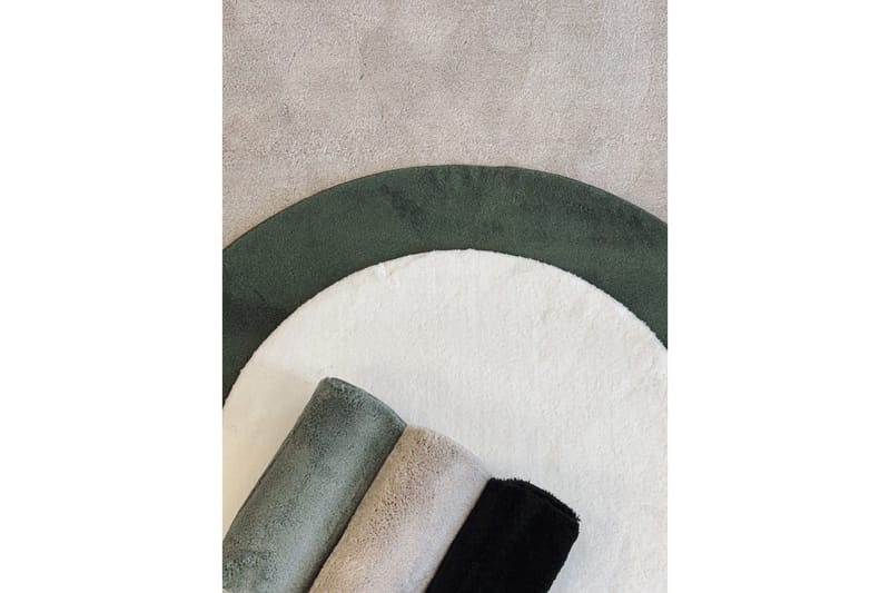 Vaskbart Tæppe Soft Rund - 240x240 cm, Melange Hør - Tekstiler - Tæpper - Udendørs tæpper - Plasttæpper