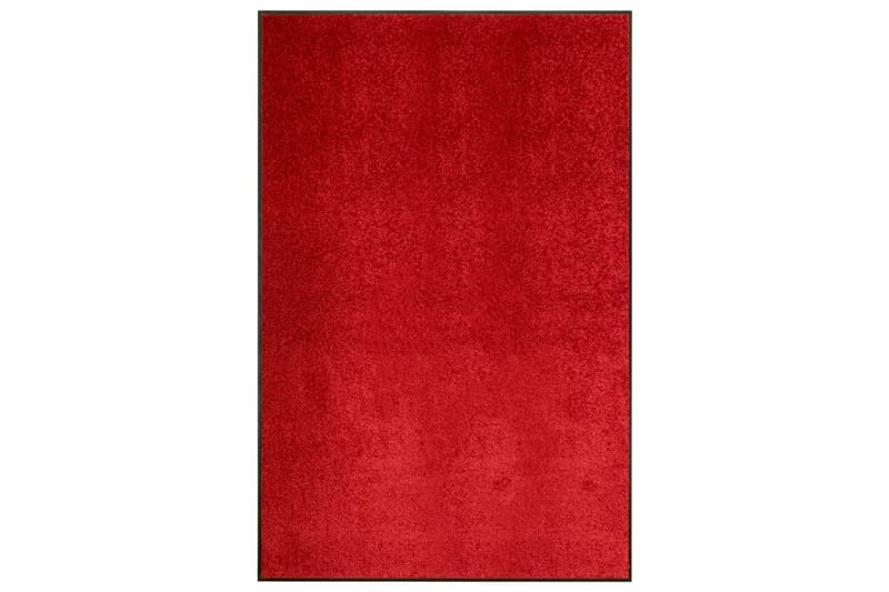 Vaskbar Dørmåtte 120X180 cm Rød - Rød - Hall måtte
