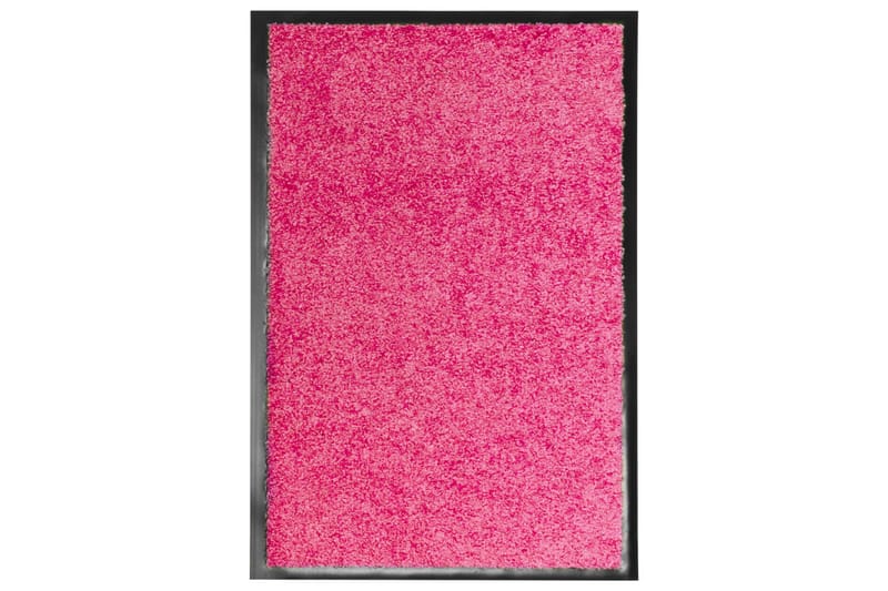 Vaskbar Dørmåtte 40X60 cm Pink - Lyserød - Hall måtte