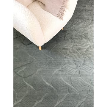Vaskbart tæppe Castello Wave - Grøn - Tekstiler - Tæpper - Store tæpper