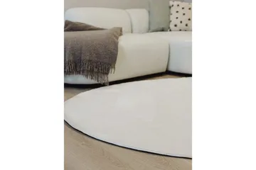 Vaskbart Tæppe Soft Shape - 160x230 cm, Hvid - Tekstiler - Tæpper - Store tæpper