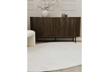 Vaskbart Tæppe Soft Shape - 160x230 cm, Hvid - Tekstiler - Tæpper - Store tæpper