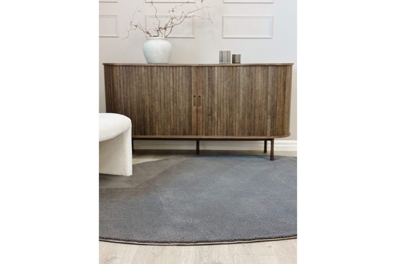 Vaskbart Tæppe Soft Shape - 200x290 cm, Grafit - Tekstiler - Tæpper - Fladvævet tæppe