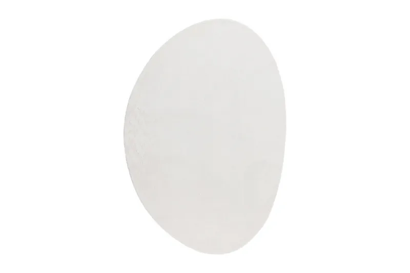 Vaskbart Tæppe Soft Shape - 200x290 cm, Hvid - Tekstiler - Tæpper - Fladvævet tæppe