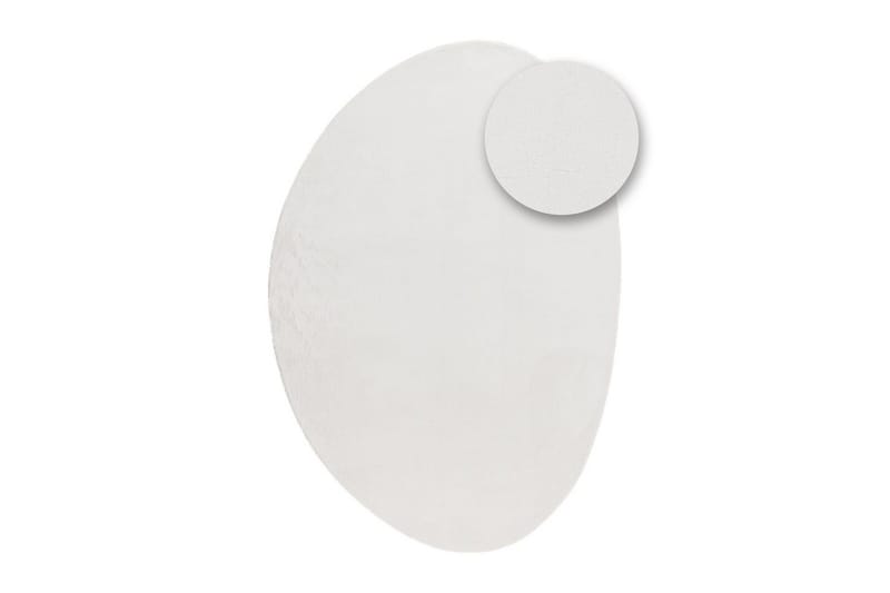 Vaskbart Tæppe Soft Shape - 200x290 cm, Hvid - Tekstiler - Tæpper - Fladvævet tæppe
