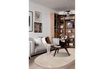 Vaskbart Tæppe Soft Shape - 200x290 cm, Melange Hør - Tekstiler - Tæpper - Store tæpper