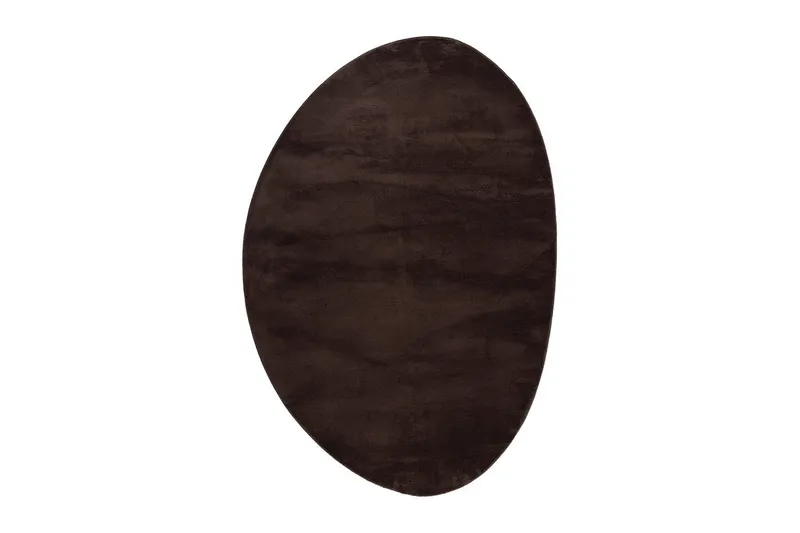 Vaskbart Tæppe Soft Shape - 240x340 cm, Chokolade - Tekstiler - Tæpper - Fladvævet tæppe