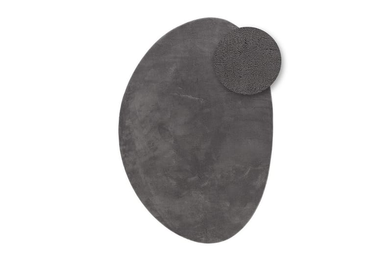 Vaskbart Tæppe Soft Shape - 240x340 cm, Grafit - Tekstiler - Tæpper - Fladvævet tæppe