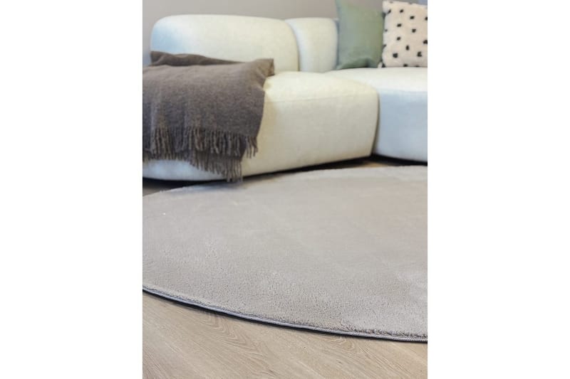 Vaskbart Tæppe Soft Shape - 240x340 cm, Greige - Tekstiler - Tæpper - Fladvævet tæppe