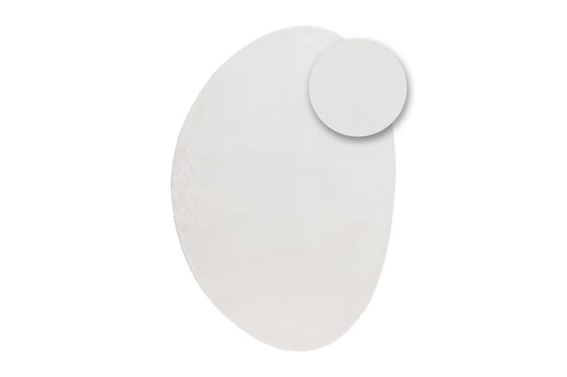Vaskbart Tæppe Soft Shape - 240x340 cm, Hvid - Tekstiler - Tæpper - Fladvævet tæppe