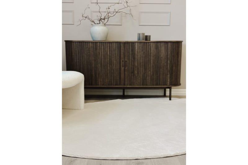 Vaskbart Tæppe Soft Shape - 240x340 cm, Natur - Tekstiler - Tæpper - Fladvævet tæppe