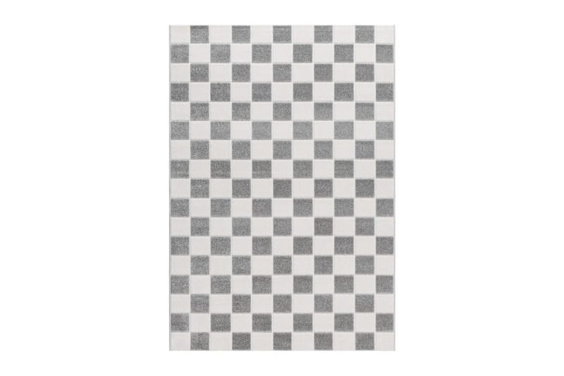Wiltontæppe tæppe Hawaii Chess 160x230 cm, Grå - 160x230 cm, Grå - Tekstiler - Tæpper - Store tæpper