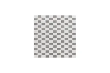 Wiltontæppe tæppe Hawaii Chess 200x200 cm, Grå