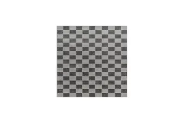 Wiltontæppe tæppe Hawaii Chess 200x200 cm, Grafit