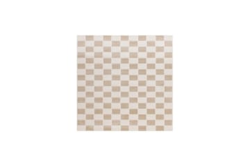 Wiltontæppe tæppe Hawaii Chess 200x200 cm, Linned