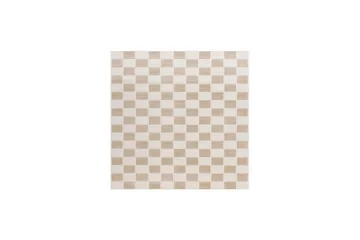 Wiltontæppe tæppe Hawaii Chess 200x200 cm, Linned