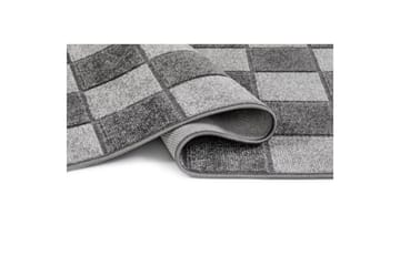 Wiltontæppe tæppe Hawaii Chess 200x290 cm, Grafit - 200x290 cm, Grafit - Tekstiler - Tæpper - Store tæpper