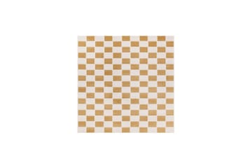 Wiltontæppe tæppe Hawaii Chess 240x240 cm, Gul