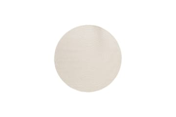 Wiltontæppe tæppe Hawaii Cirkel 280x280 cm, Creme