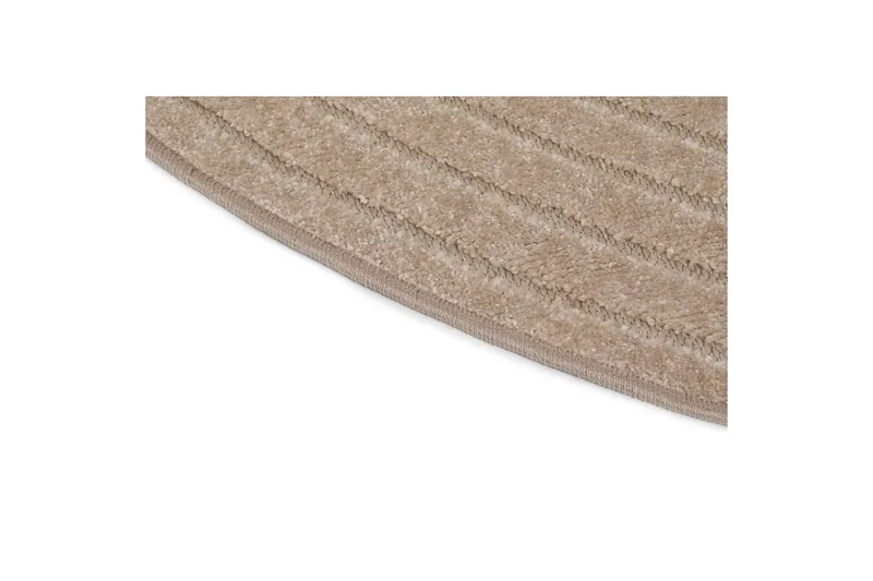 Wiltontæppe tæppe Hawaii Cirkel 280x280 cm, Linned - 280x280 cm, Linned - Tekstiler - Tæpper - Udendørs tæpper