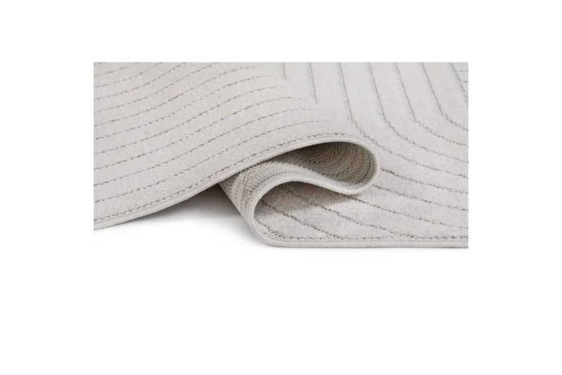 Wiltontæppe tæppe Hawaii Form 200x200 cm, Creme - 200x200 cm, Creme - Tekstiler - Tæpper - Udendørs tæpper