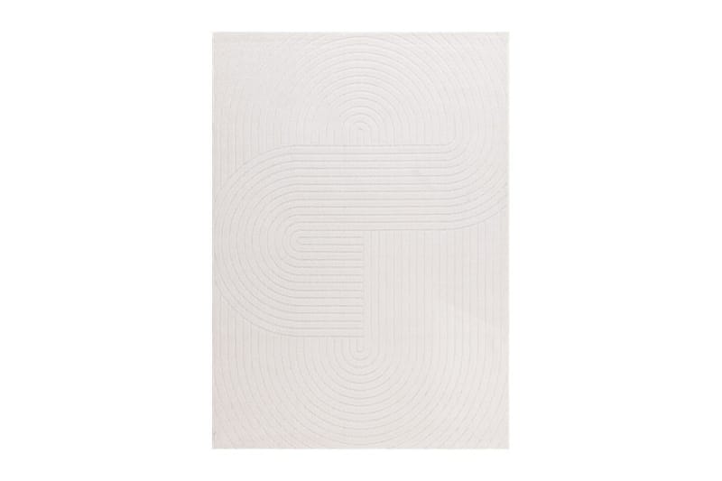 Wiltontæppe tæppe Hawaii Form 200x290 cm, Creme - 200x290 cm, Creme - Tekstiler - Tæpper - Udendørs tæpper