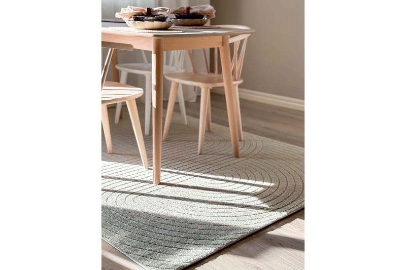 Wiltontæppe tæppe Hawaii Form 200x290 cm, Grøn - 200x290 cm, Grøn - Tekstiler - Tæpper - Udendørs tæpper