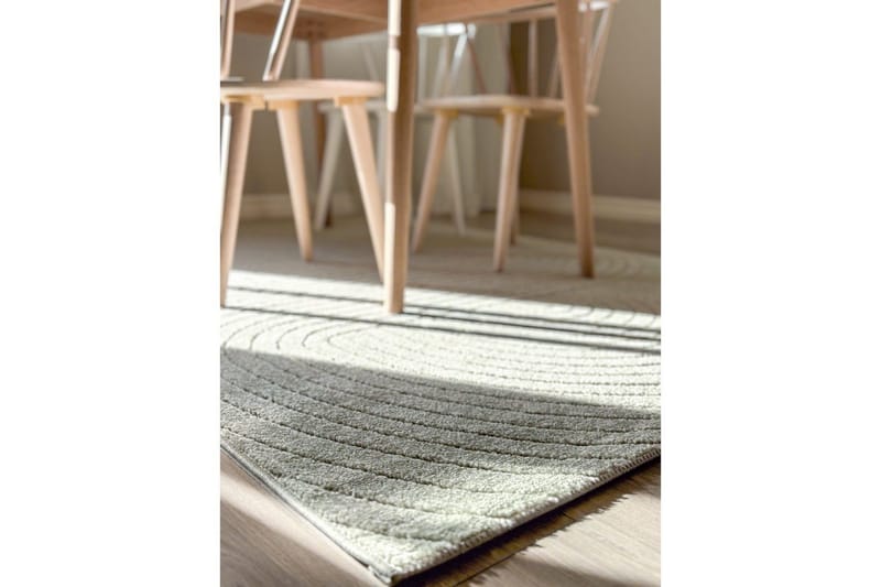 Wiltontæppe tæppe Hawaii Form 240x240 cm, Grøn - 240x240 cm, Grøn - Tekstiler - Tæpper - Udendørs tæpper