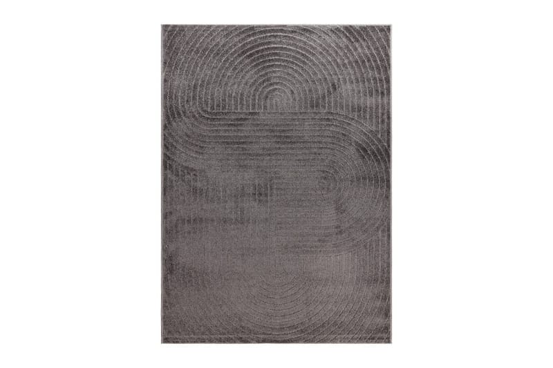 Wiltontæppe tæppe Hawaii Form 240x340 cm, Grafit - 240x340 cm, Grafit - Tekstiler - Tæpper - Udendørs tæpper