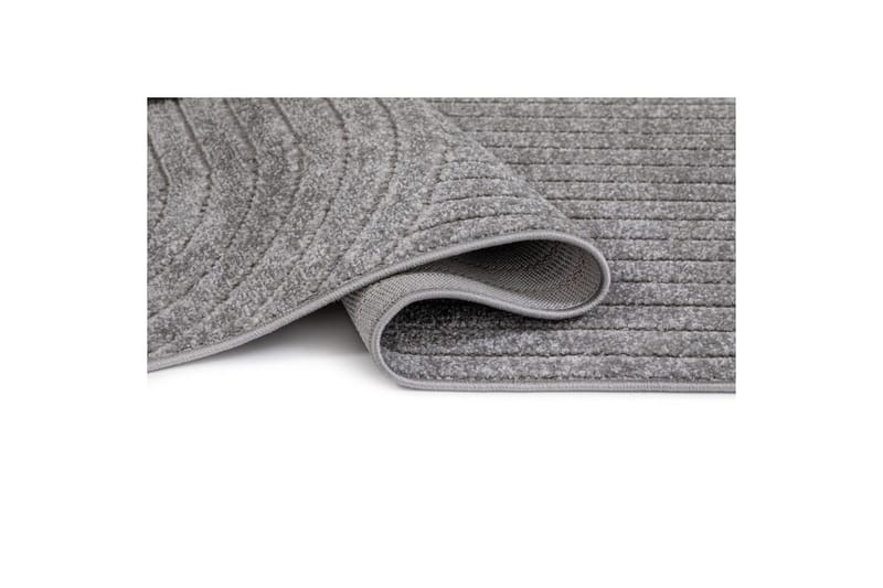 Wiltontæppe tæppe Hawaii Form 280x280 cm, Grå - 280x280 cm, Grå - Tekstiler - Tæpper - Udendørs tæpper