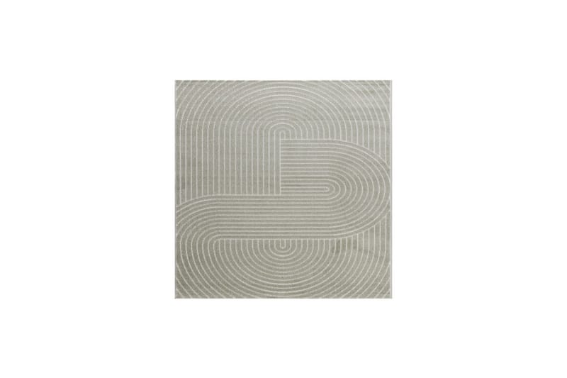 Wiltontæppe tæppe Hawaii Form 280x280 cm, Grøn - 280x280 cm, Grøn - Tekstiler - Tæpper - Udendørs tæpper
