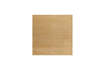 Wiltontæppe tæppe Hawaii Form 280x280 cm, Gul