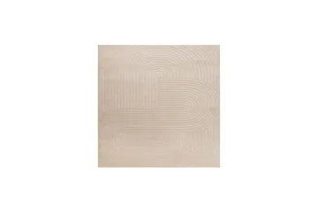 Wiltontæppe tæppe Hawaii Form 280x280 cm, Linned