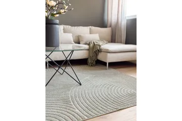 Wiltontæppe tæppe Hawaii Trend 160x230 cm, Grøn - 160x230 cm, Grøn - Tekstiler - Tæpper - Store tæpper