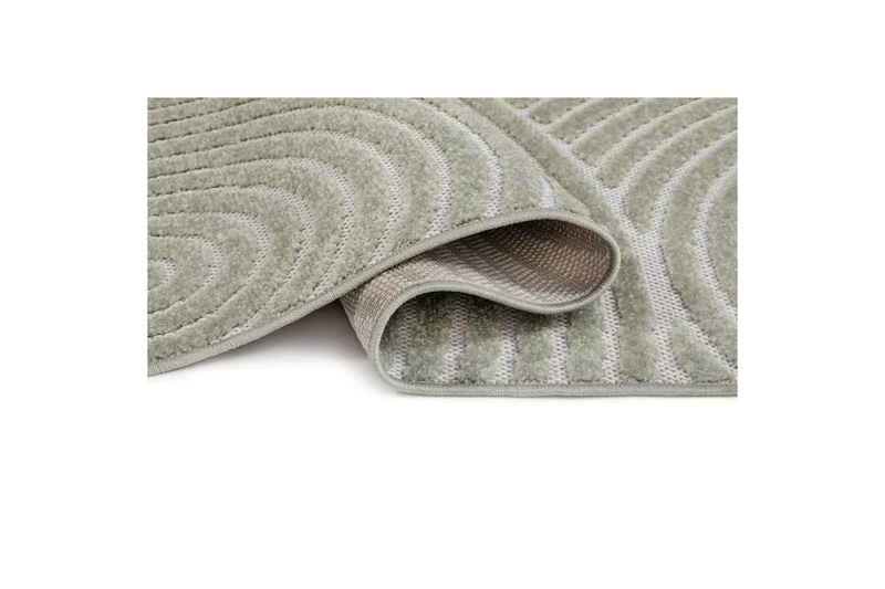 Wiltontæppe tæppe Hawaii Trend 160x230 cm, Grøn - 160x230 cm, Grøn - Tekstiler - Tæpper - Udendørs tæpper