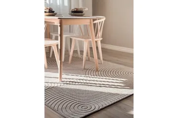 Wiltontæppe tæppe Hawaii Trend 200x200 cm, Linned - 200x200 cm, Linned - Tekstiler - Tæpper - Udendørs tæpper