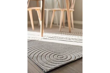 Wiltontæppe tæppe Hawaii Trend 200x200 cm, Linned - 200x200 cm, Linned - Tekstiler - Tæpper - Udendørs tæpper