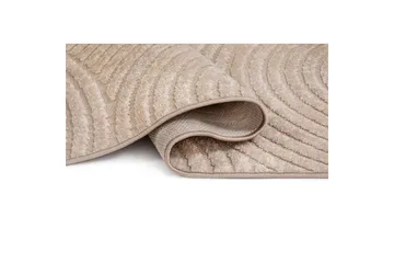 Wiltontæppe tæppe Hawaii Trend 200x200 cm, Linned - 200x200 cm, Linned - Tekstiler - Tæpper - Udendørs tæpper