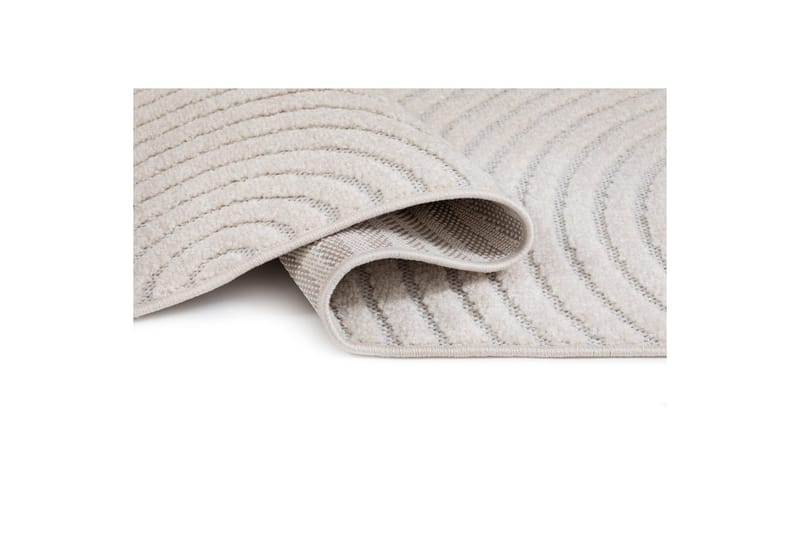 Wiltontæppe tæppe Hawaii Trend 200x290 cm, Creme - 200x290 cm, Creme - Tekstiler - Tæpper - Udendørs tæpper