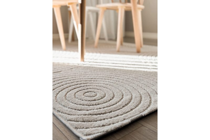Wiltontæppe tæppe Hawaii Trend 200x290 cm, Creme - 200x290 cm, Creme - Tekstiler - Tæpper - Udendørs tæpper