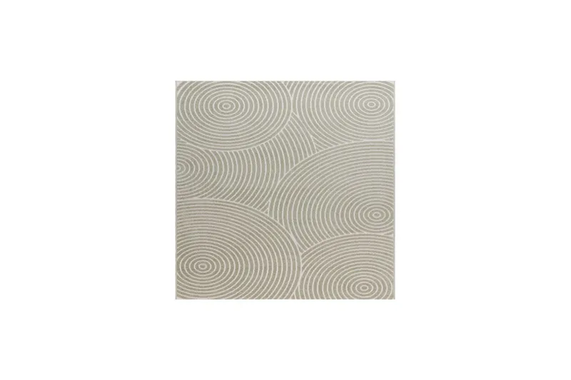 Wiltontæppe tæppe Hawaii Trend 240x240 cm, Grøn, 240x240 cm, Grøn