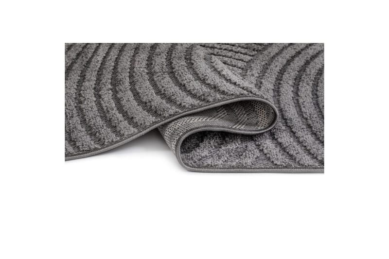 Wiltontæppe tæppe Hawaii Trend 240x340 cm, Grafit - 240x340 cm, Grafit - Tekstiler - Tæpper - Udendørs tæpper