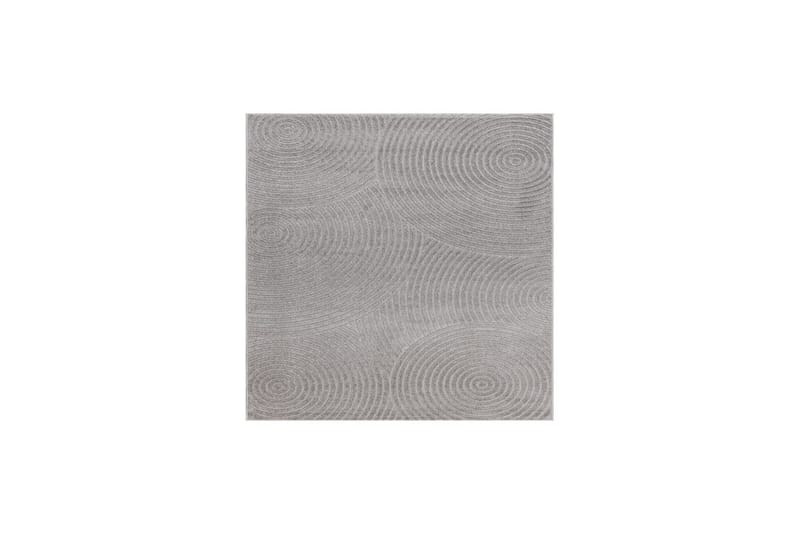 Wiltontæppe tæppe Hawaii Trend 280x280 cm, Grå - 280x280 cm, Grå - Tekstiler - Tæpper - Udendørs tæpper