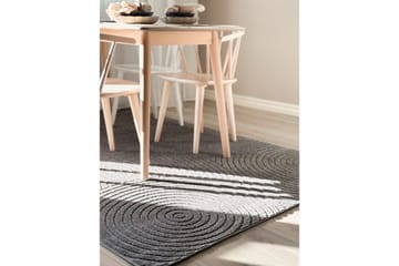 Wiltontæppe tæppe Hawaii Trend 280x280 cm, Grafit - 280x280 cm, Grafit - Tekstiler - Tæpper - Store tæpper