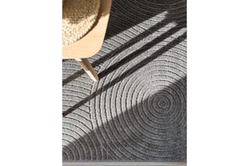 Wiltontæppe tæppe Hawaii Trend 280x280 cm, Grafit - 280x280 cm, Grafit - Tekstiler - Tæpper - Store tæpper