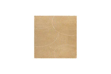 Wiltontæppe tæppe Hawaii Trend 280x280 cm, Gul