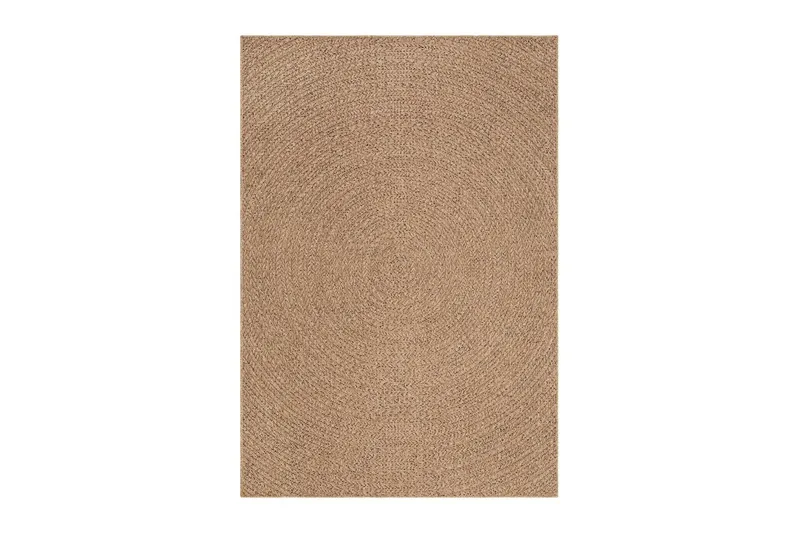 Wiltontæppe tæppe Natural Circle 200x290 cm, 200x290 cm