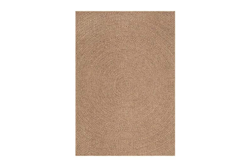 Wiltontæppe tæppe Natural Circle 280x380 cm - 280x380 cm - Tekstiler - Tæpper - Udendørs tæpper