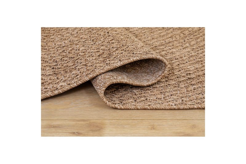 Wiltontæppe tæppe Natural Circle Rund 120x120 cm - 120x120 cm - Tekstiler - Tæpper - Store tæpper
