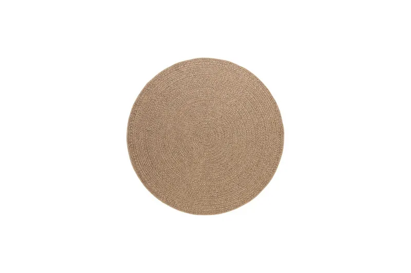 Wiltontæppe tæppe Natural Circle Rund 120x120 cm, 120x120 cm